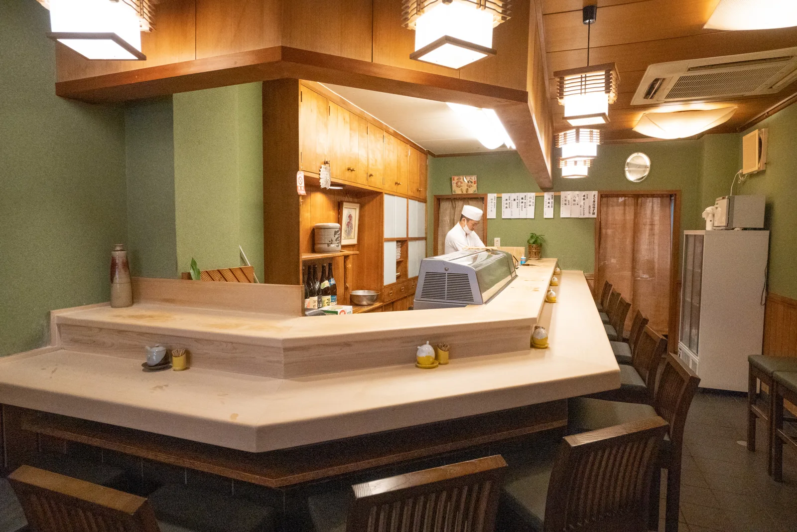 鮓　廣嶋 店内